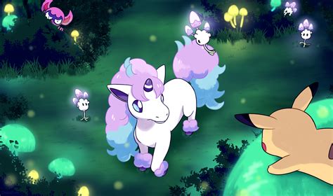 ArtStation - Galarian Ponyta