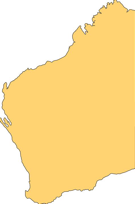 Australia Blank Map - ClipArt Best