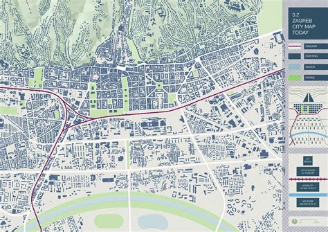 GIF - Architectural drawings - City map - Urban transformation of railway brownfields in Zagreb ...