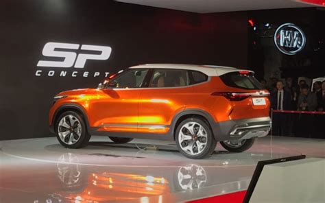 #AutoExpo2018 Kia SP Concept Heralds India Entry - Car India