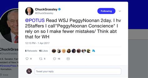 Chuck Grassley’s Yearlong, One-Sided Twitter Conversation With President Trump | HuffPost Latest ...