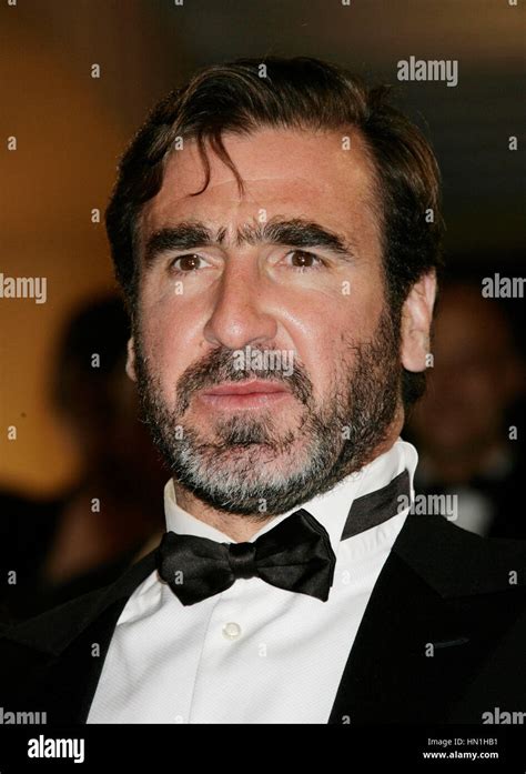 Eric Cantona attends the Looking For Eric Premiere held at the Palais ...