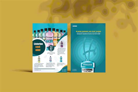 Listerine Printed Ads ( Unofficial ) on Behance