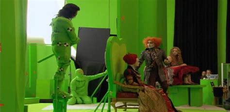 Alice in Wonderland-Behind the scenes - Alice in Wonderland (2010 ...