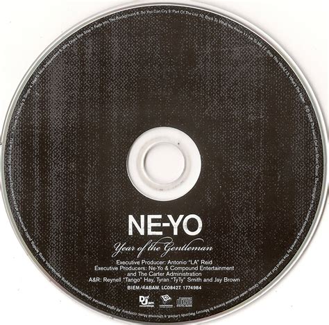 Encarte: Ne-Yo - Year Of The Gentleman (UK Edition) - Encartes Pop