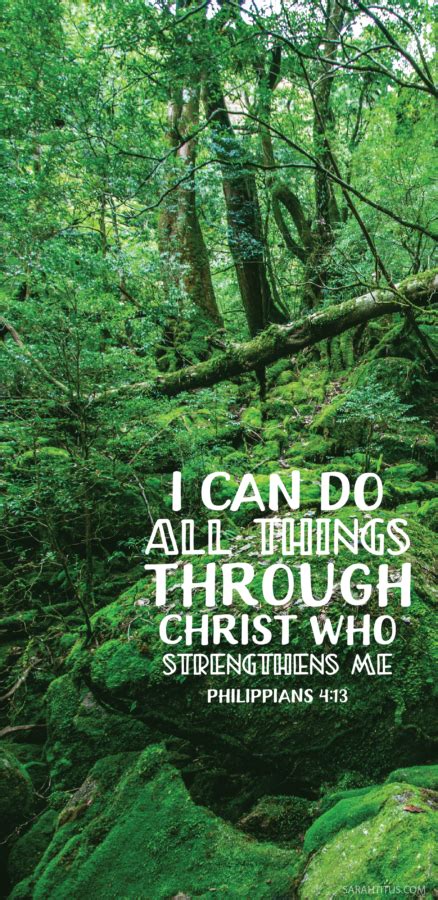 I Can Do All Things Through Christ Who Strengthens Me Wallpaper Sports