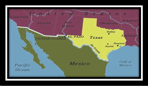 Map Of Juarez Mexico And El Paso Texas - Get Latest Map Update