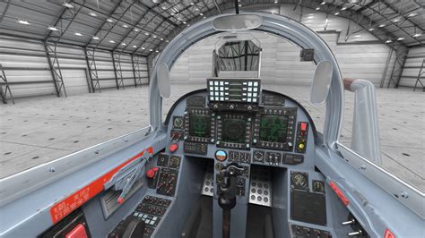 Chengdu J10 S Tandem Seated Cockpit 3D model | CGTrader