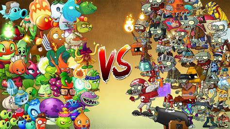 PvZ 2 EPIC!!! - Todas las Plantas vs Todos los Zombies - All Plants vs ...