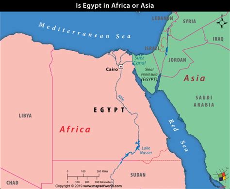 Is Egypt in Africa or Asia? | Where is Egypt?