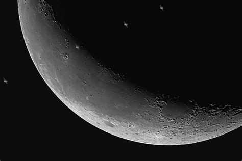 Free picture: Moon, astronomy, dark, satellite, eclipse, planet, astronomy