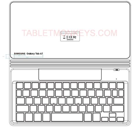 Samsung Has Its Own Samsung Galaxy Tab A7 Keyboard