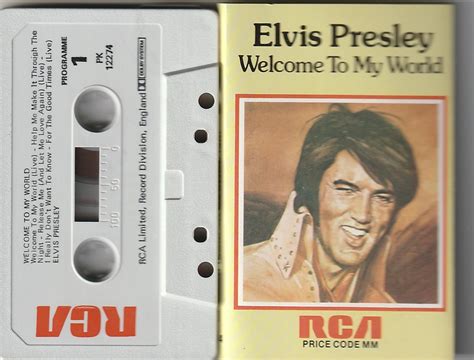 ELVIS PRESLEY WELCOME TO MY WORLD - Wabash Music