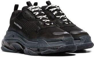 Balenciaga Triple S clear sole sneakers - ShopStyle