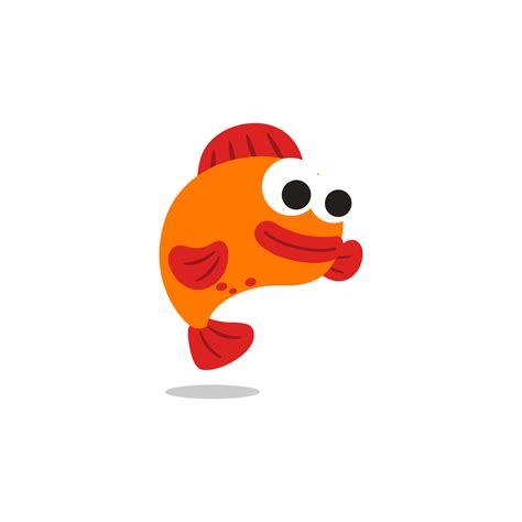 Cartoon beautiful fish illustration isolated on png Transparent ...