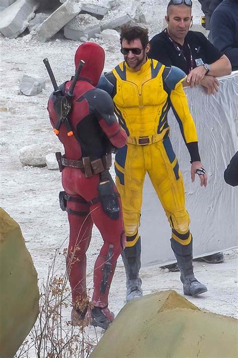 Ryan Reynolds, Hugh Jackman Tease 'Deadpool 3' Costumes in New Photos