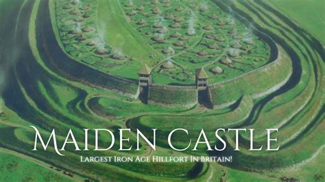 Visiting Maiden Castle - The Largest Iron Age Hill Fort In Britain ...