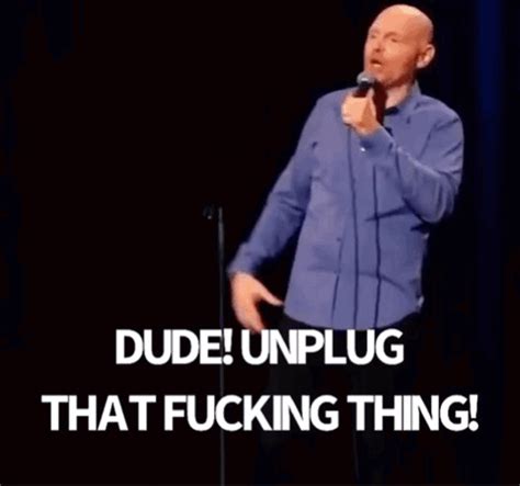 Bill Burr Robots GIF - Bill burr Robots Unplug - Discover & Share GIFs