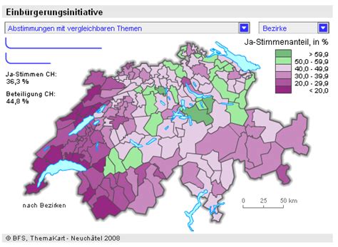 Switzerland. Referendum of June 1 2008 - Electoral Geography 2.0