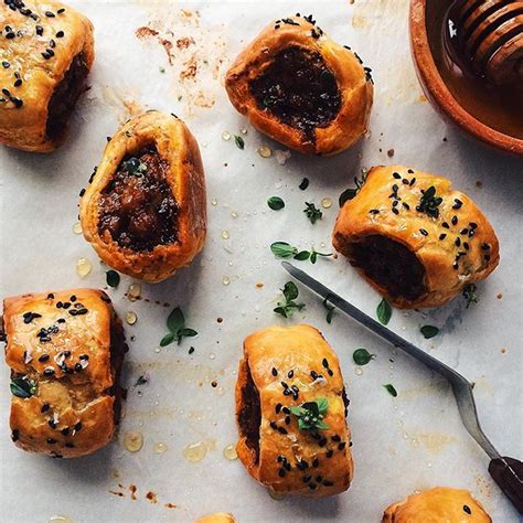 Spicy Sausage Rolls With Honey Recipe | The Feedfeed