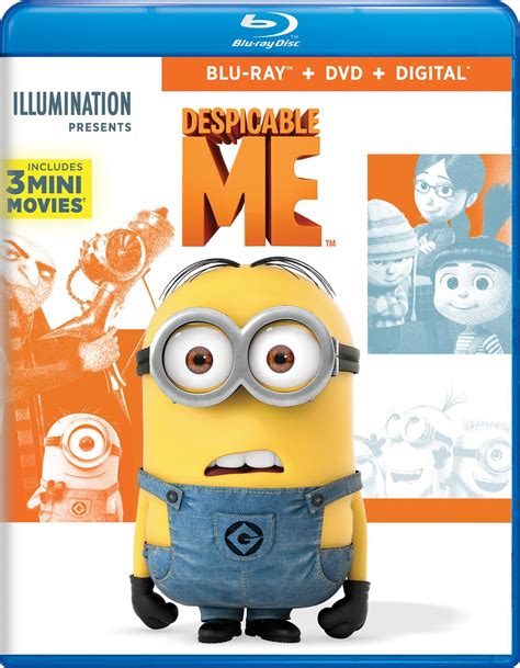 Despicable Me Blu Ray Cover