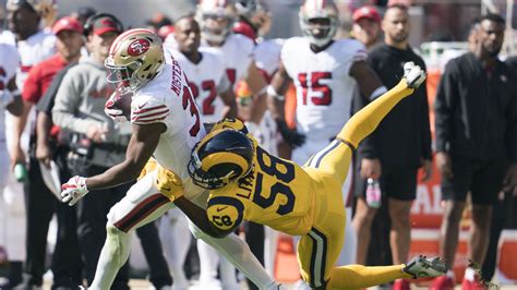 49ers vs. Rams, Week 7: Third quarter score updates - Niners Nation