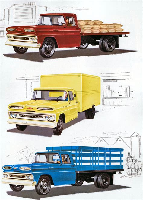 1961 Chevrolet C40 Series Trucks Brochure