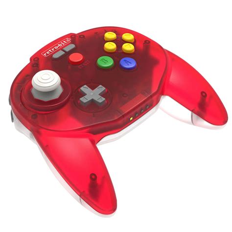 Retro-Bit's Tribute64 Wireless Controller Now Available in Red — GeekTyrant