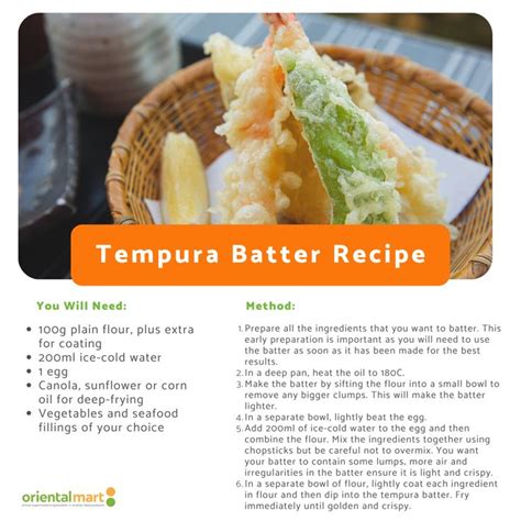 Pin on Tempura batter