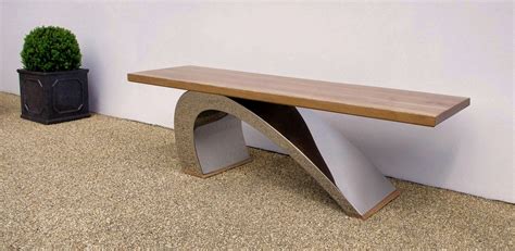 Modern Garden Bench | Luxury Designer Garden Furniture - Chris Bose