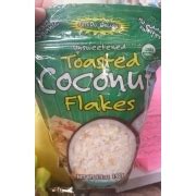 Let's Do Organic Unsweetened Toasted Coconut Flakes: Calories ...