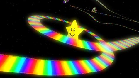 And Rainbow Road on Mario Kart 64, which would make your palms sweaty just thinking about it ...