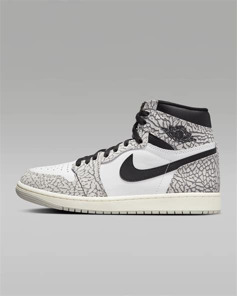 Nike - Air Jordan 1 Retro High OG - White Cement – yaza snkrz