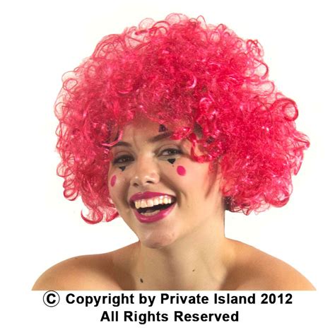 Pink Afro Wig 6015