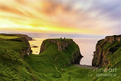 Dunseverick Castle Photograph by Shaun Turner