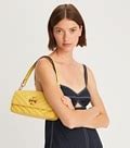 Kira Chevron Patent Small Flap Shoulder Bag: Women's Designer Shoulder ...