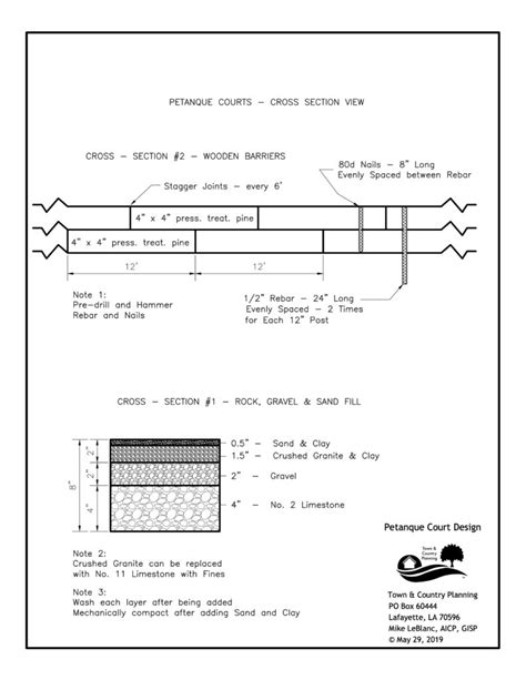 Petanque Court Construction | Mike LeBlanc