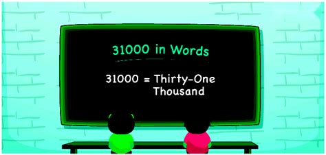 31000 in Words - How to Write 31000 in English Words