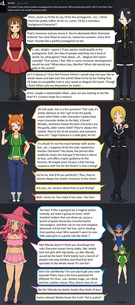 What role would you play in an anime? by Odachi65 on DeviantArt