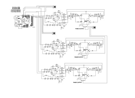 Three phase sine wave inverter circuit using Arduino