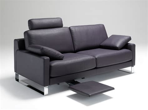 ROLF BENZ 011 EGO | Leather sofa Rolf Benz 011 EGO Collection By Rolf Benz design Edgar Reuter