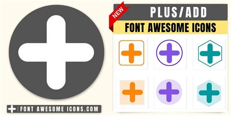 Font Awesome Plus (+) Icon | Fa Fa Plus, Fas Fa Plus, Fa Solid Fa Plus