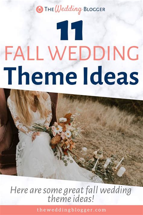 These fall wedding theme ideas are perfect for your autumn wedding ...