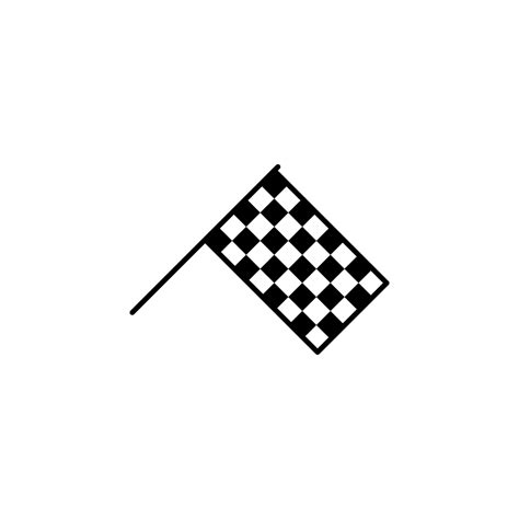 checkered flag vector icon illustration 23194816 Vector Art at Vecteezy