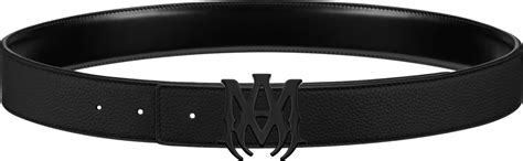 Amiri All Black MA-Buckle Belt | INC STYLE