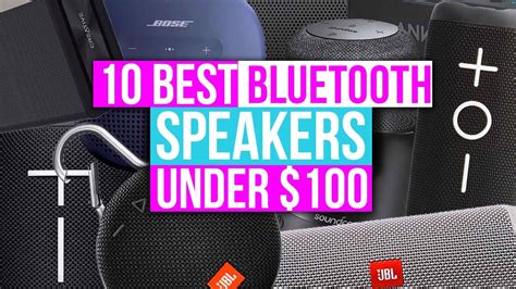 Top 10 Best Bluetooth Speakers under $100 in 2019 - The Ultimate Guide ...