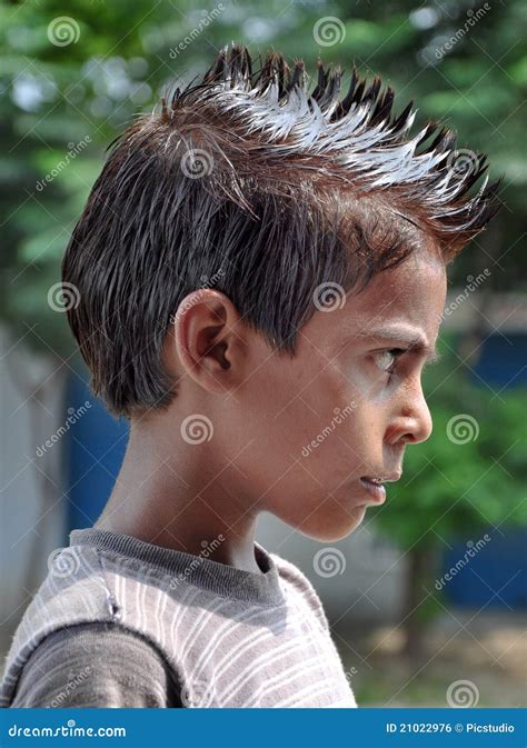 Hair spikes stock photo. Image of pointed, children, expressions - 21022976