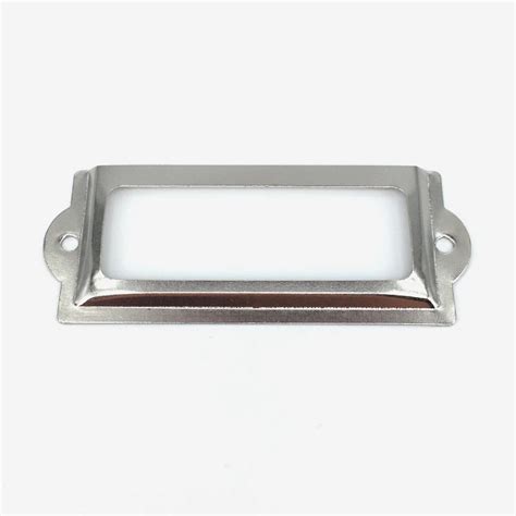 Hot sale 83MM *30mm Silver color card holder label holders Drawer Box ...