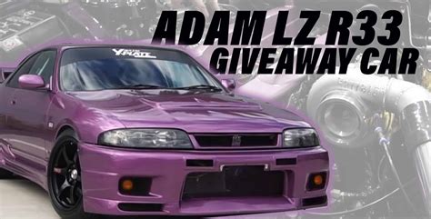 Adam LZ's R33 Nissan Skyline Giveaway Car Sports a Garrett Turbo and ...