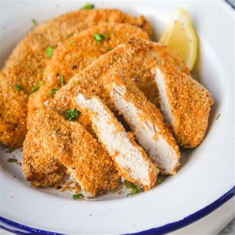 Air Fryer Chicken Breast (Healthier Crispy Fried Chicken)